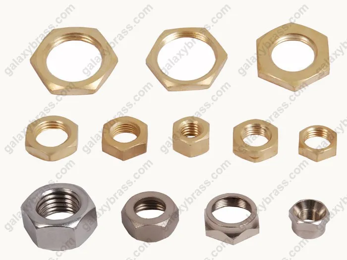 Brass Nut, Brass Hex Nuts, Brass Slotted Nuts, B...