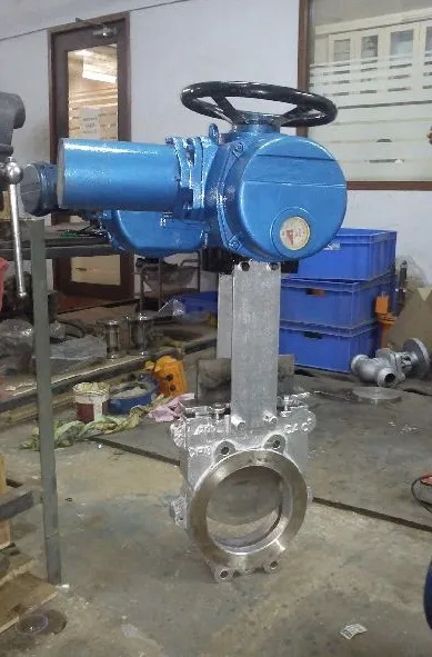 MOTORISED KNIFE GATE VALVE
MOTORISED KNIFE GATE V...