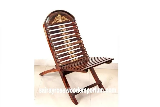 Rosewood Rocking Chair
Rocking chair with inlay ...
