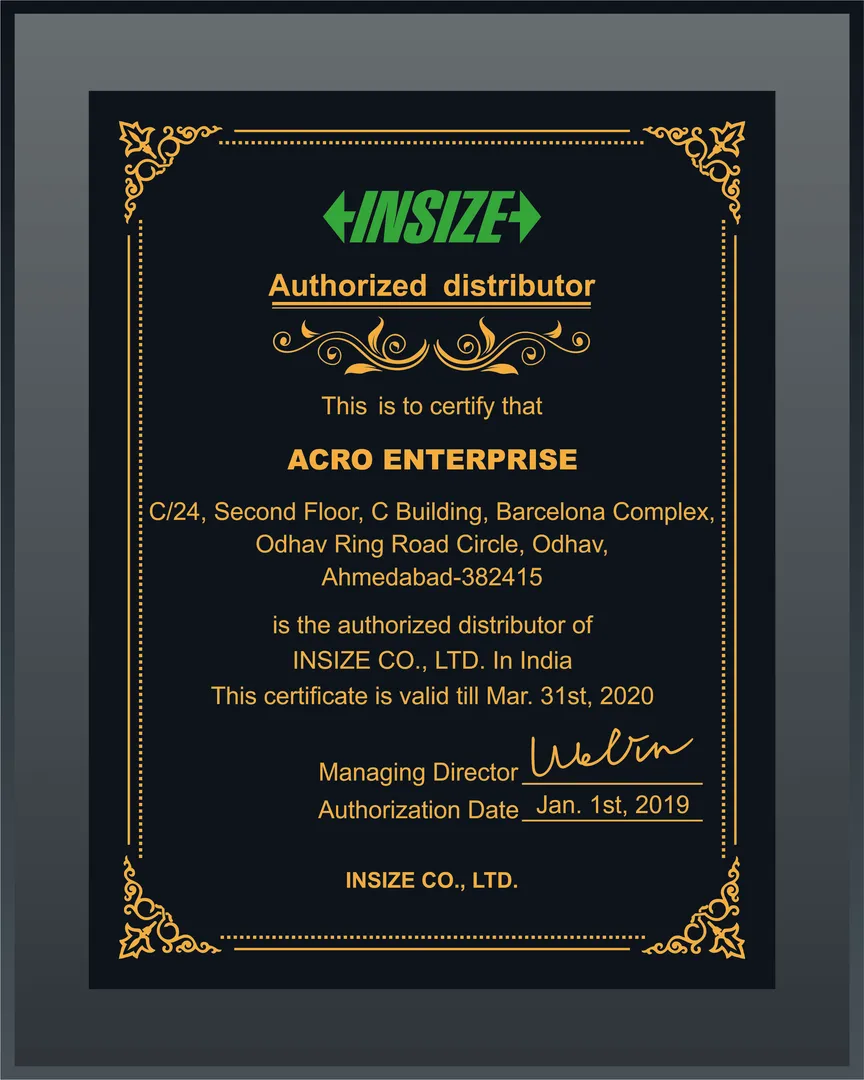 Acro Enterprise is "Authorized Distributor of Insi...