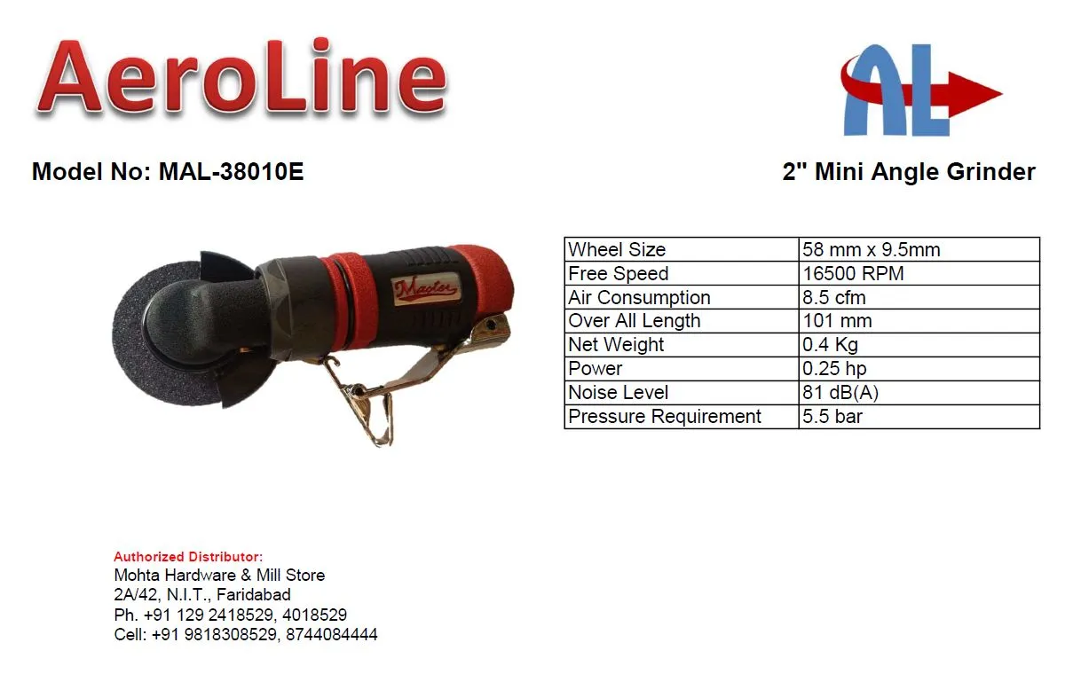 Mini Air Angle Grinder
This is Palm Air Grinder w...