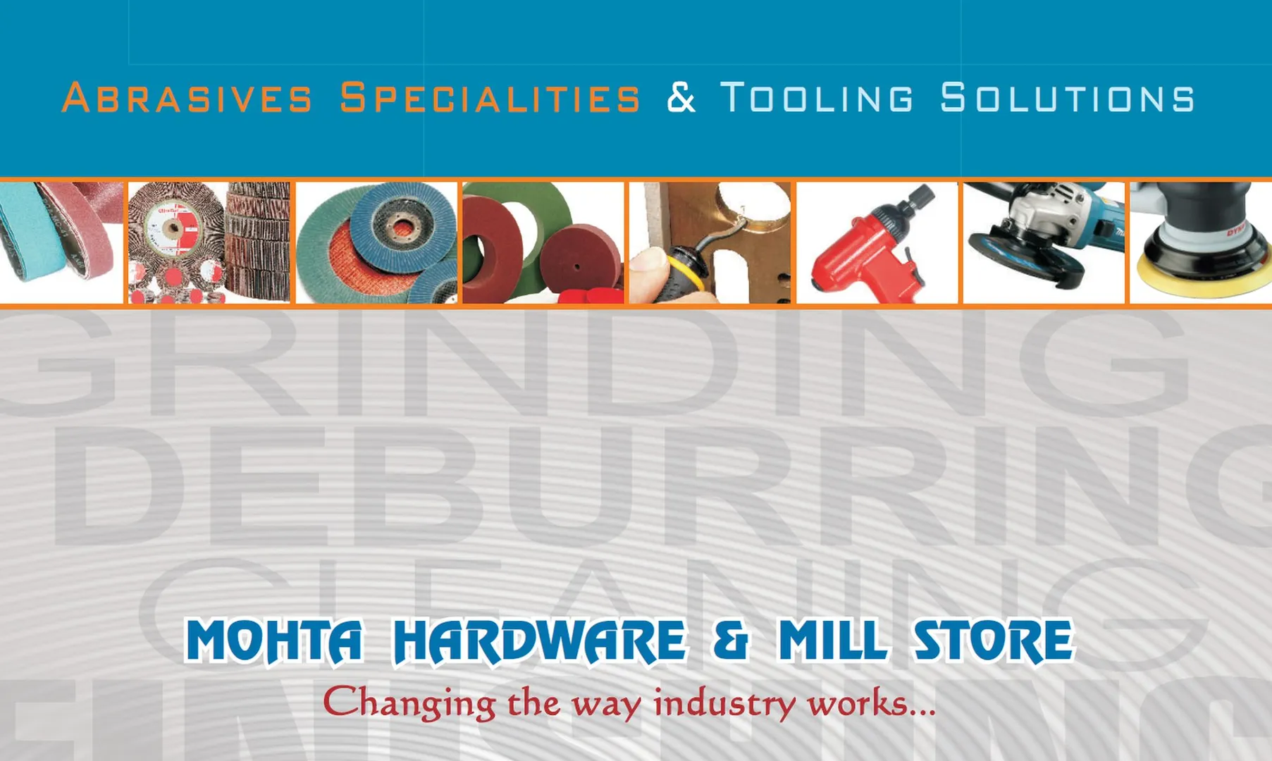 Mohta Hardware and Mill Store is providing Abrasiv...