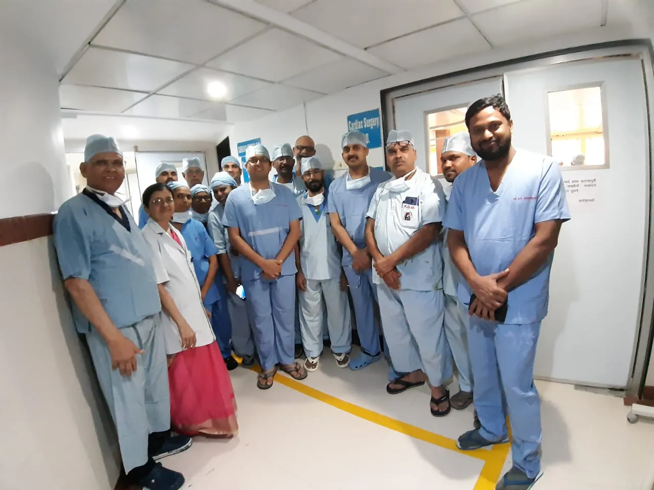 Happy to inform that we have performed TAVI Plus L...