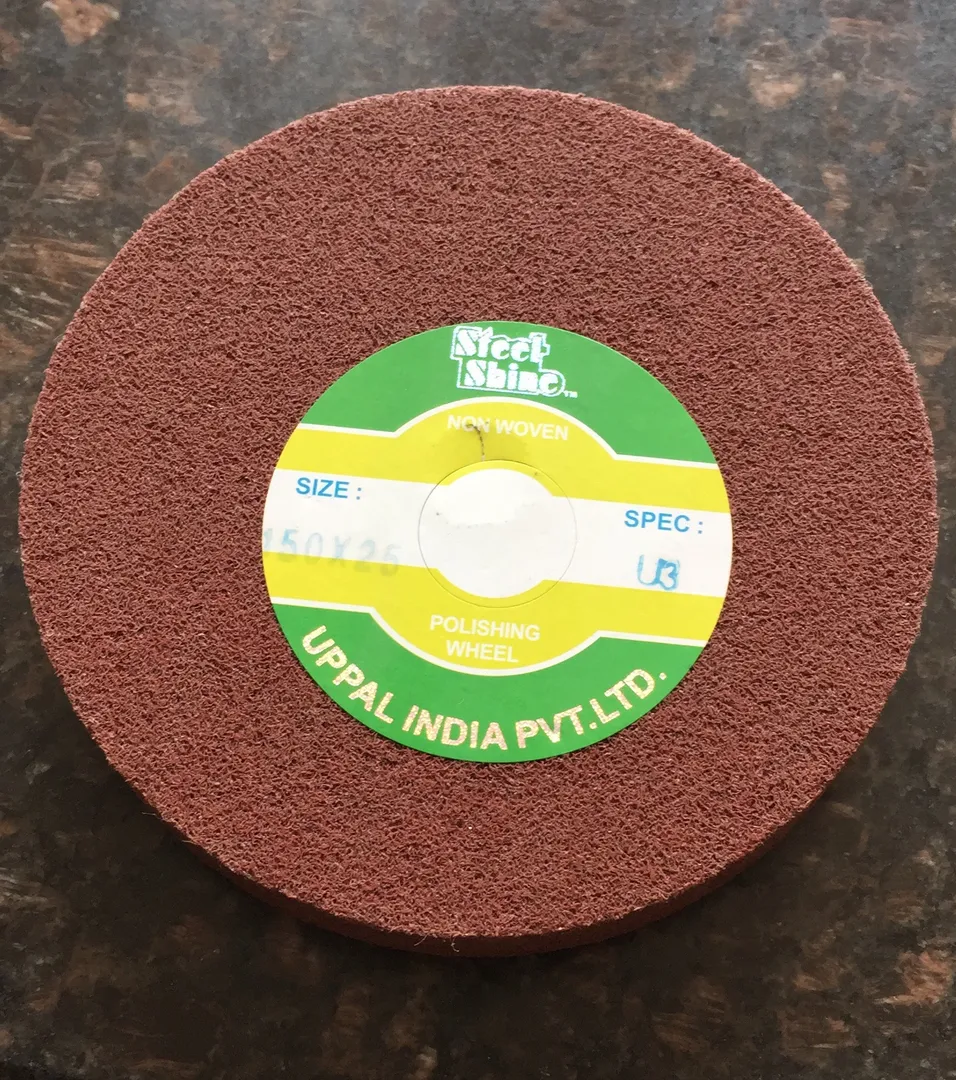 Non Woven Polishing Wheel for Stainless Steel Fini...