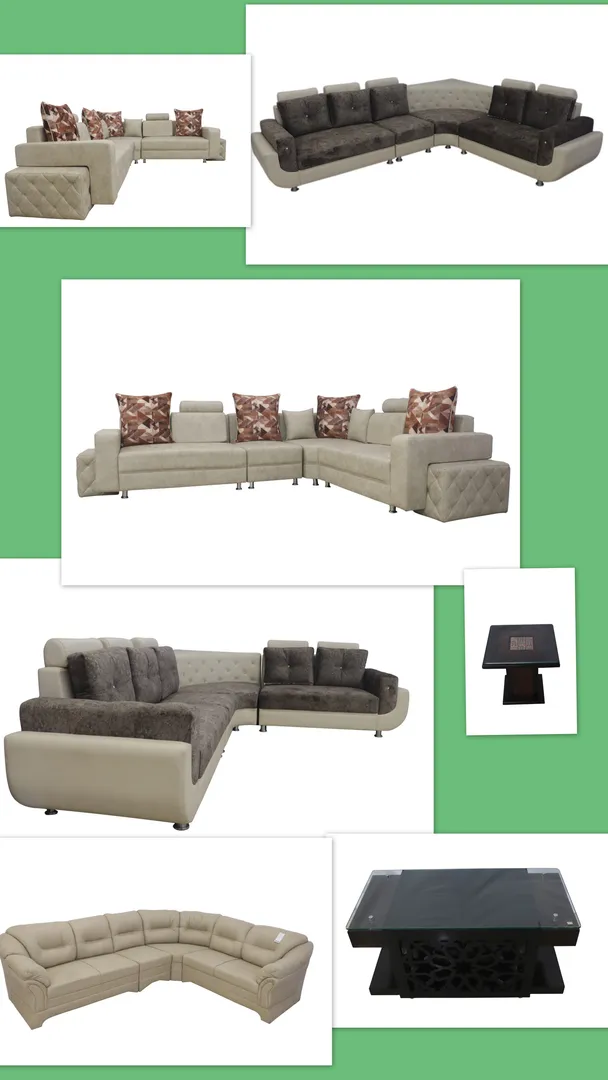 The L-shape sectional sofa sets dominate any room ...