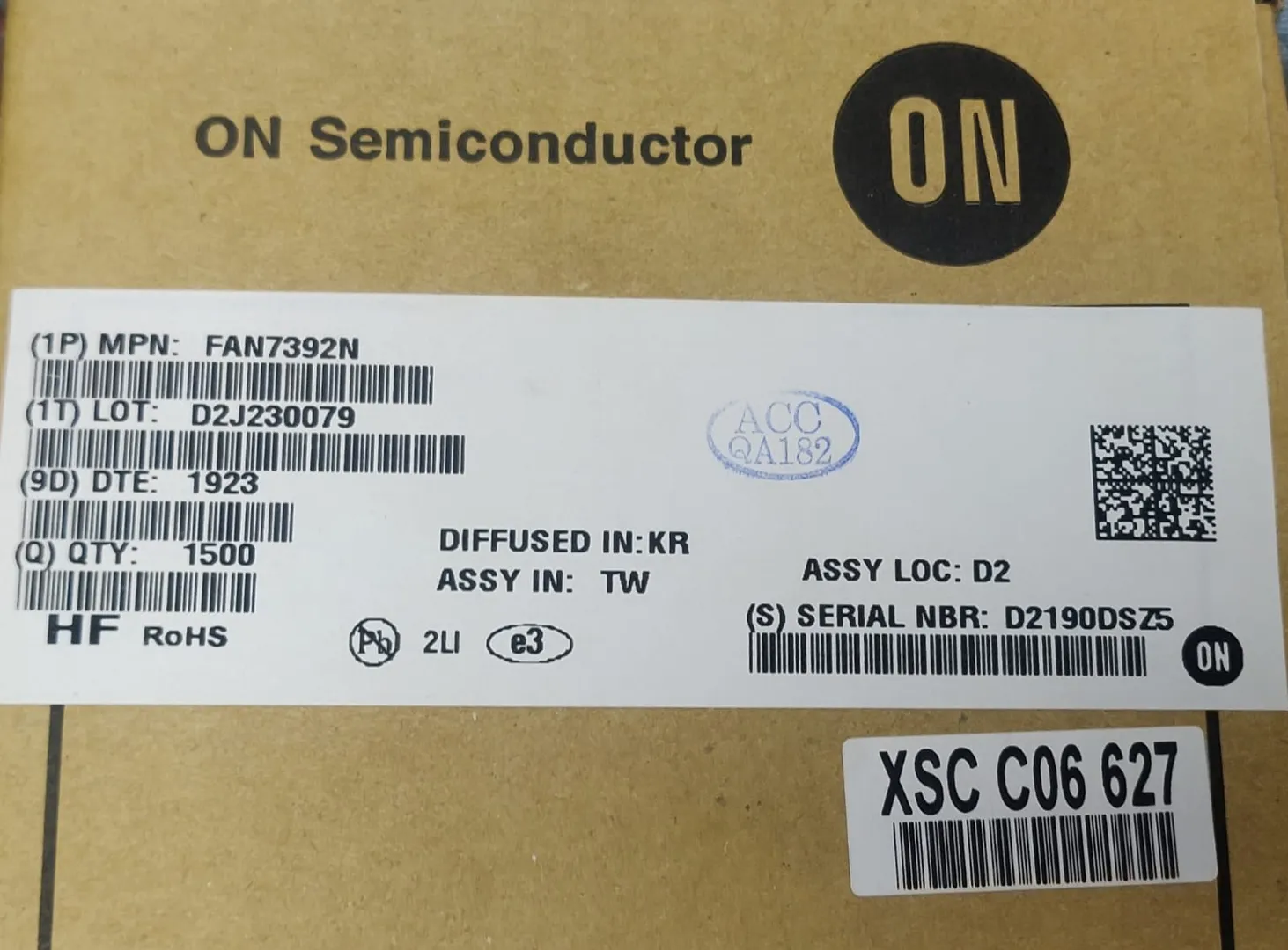 FAN7392N
FAN7392N - ON SEMI Make High-Current, H...