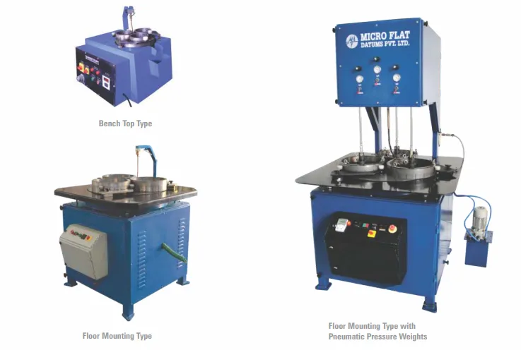 MICROFLAT Lapping Machines are single Plate Machin...