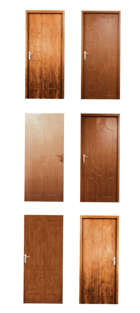 Wood Finish Steel Doors And Windows Available in C...