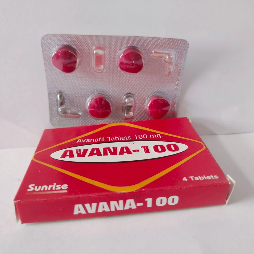 Avana 100 mg Tablets Exporter in India | Buy Avanafil Tablets Online | Fast Global Delivery