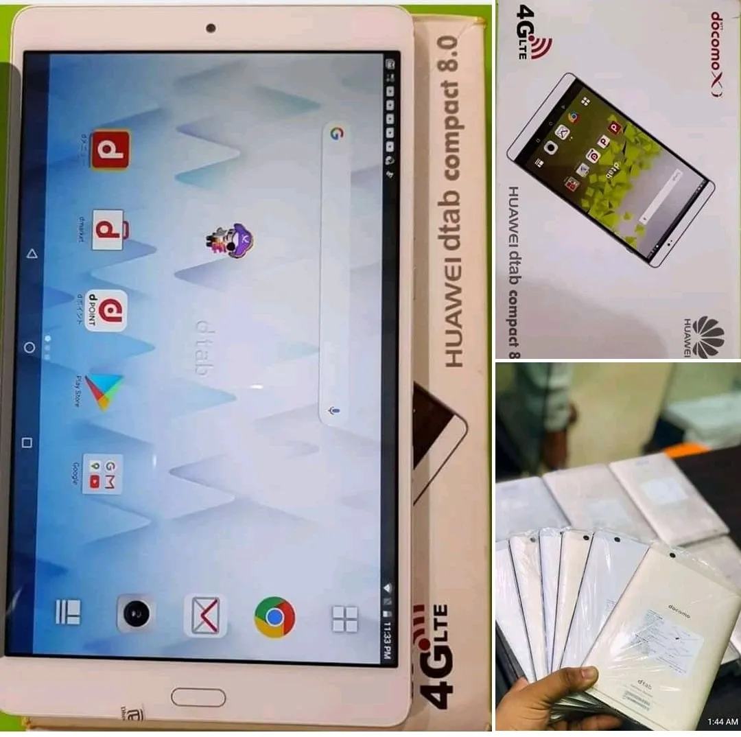 Huawei Tablet Compact 8.0 Box Pack
4G LTE Calling,...