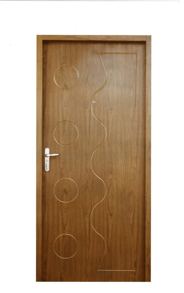 Wood Finish Steel Doors And Windows Available in C...