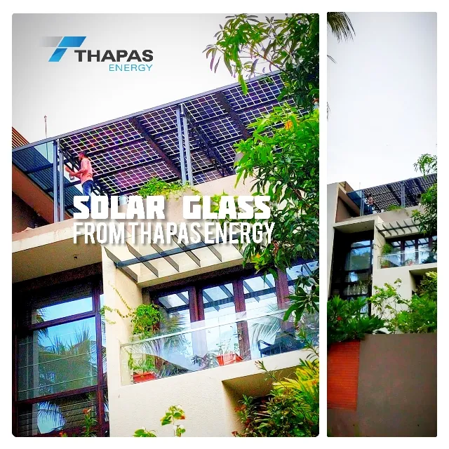 Power Glass Solar Systems from Thapas Energy. Thap...
