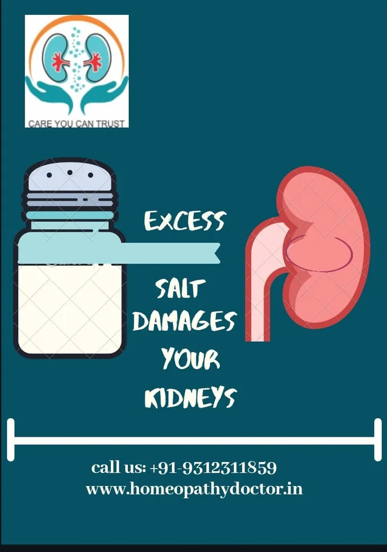 Eating excess salt raises the amount of sodium in ...