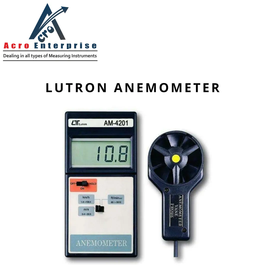 Lutron anemometer supplier in ahmedabad. Anemomete...