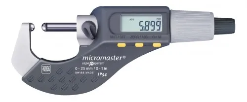 Spherical Anvil Tube Micrometers have a round anvi...