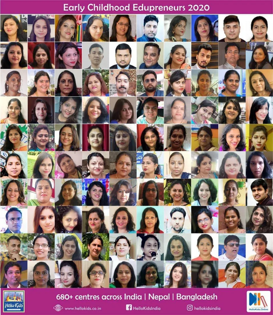 100 Passionate Early Childhood Edupreneurs of Hell...