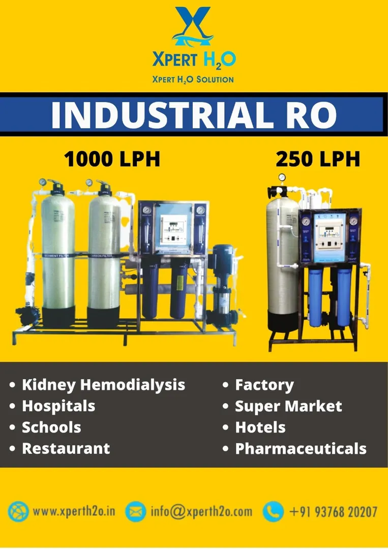We are the leading manufacturer of Industrial RO p...