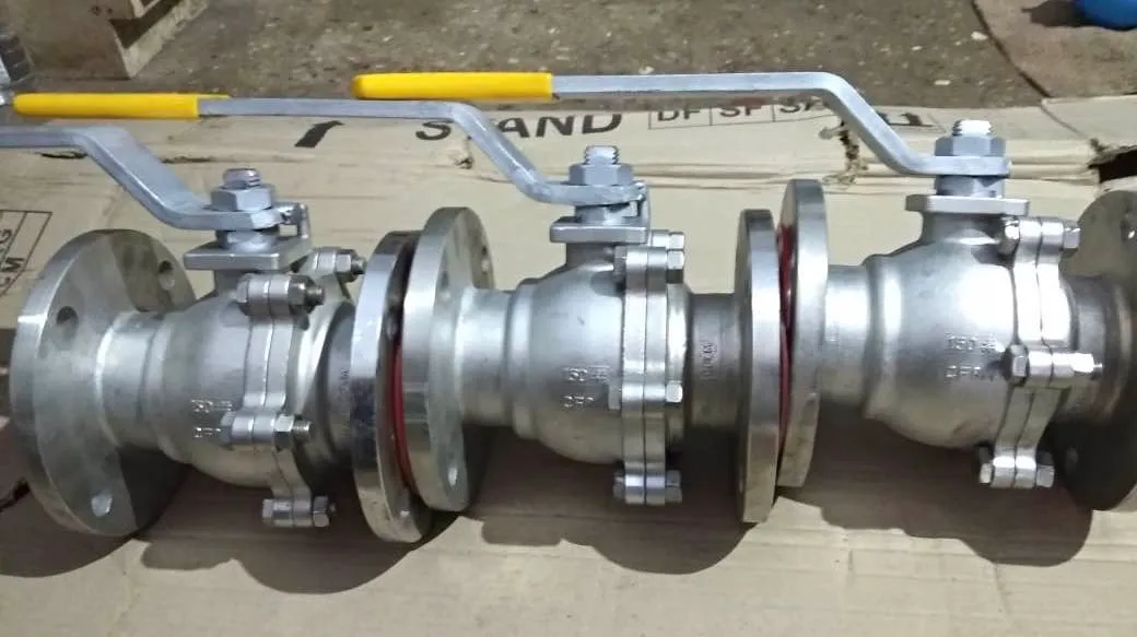 2pc design Manual Ball Valve manufactures in Indor...