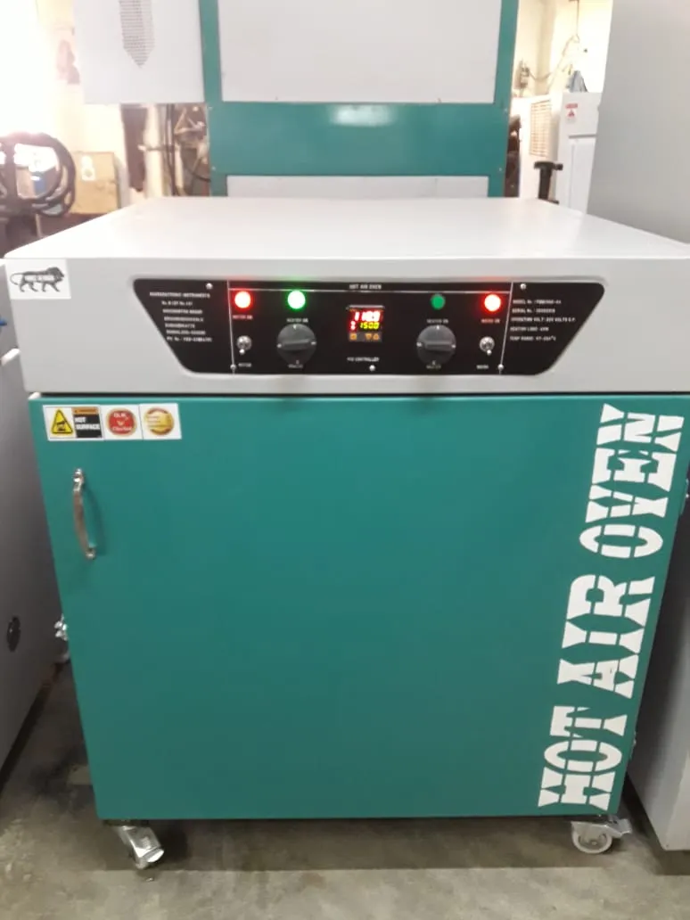 2. HOT AIR OVEN:
SPECIAL FEATURE:
a. Sturdy and r...