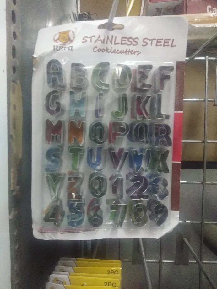 Stainless Steel Alphabet cutters now available at ...