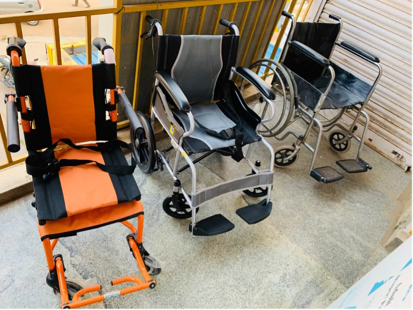 We have all type of wheelchair like commode wheelc...
