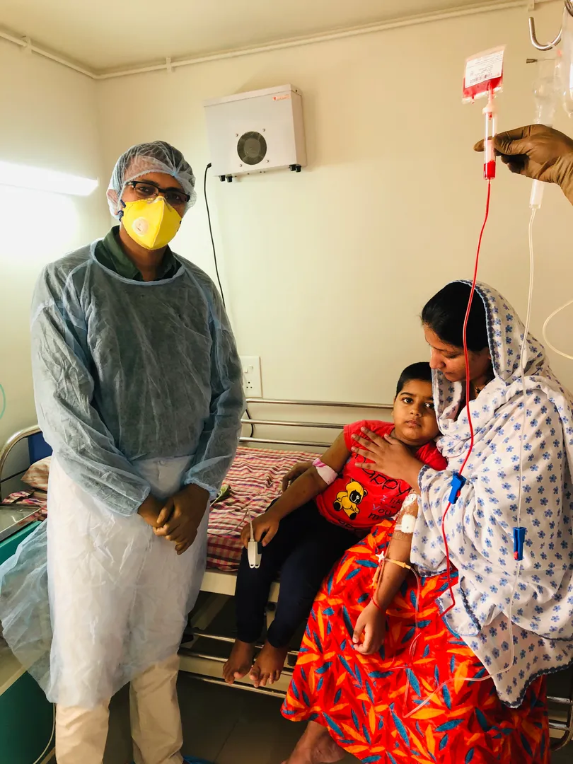 India’s first unrelated double cord stem cell tran...