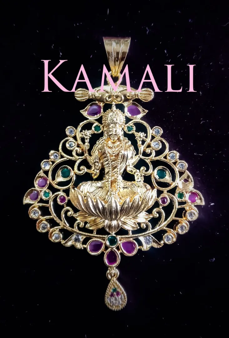 1gm Gold plated Artificial Gold Impone Lakshmi Pen...