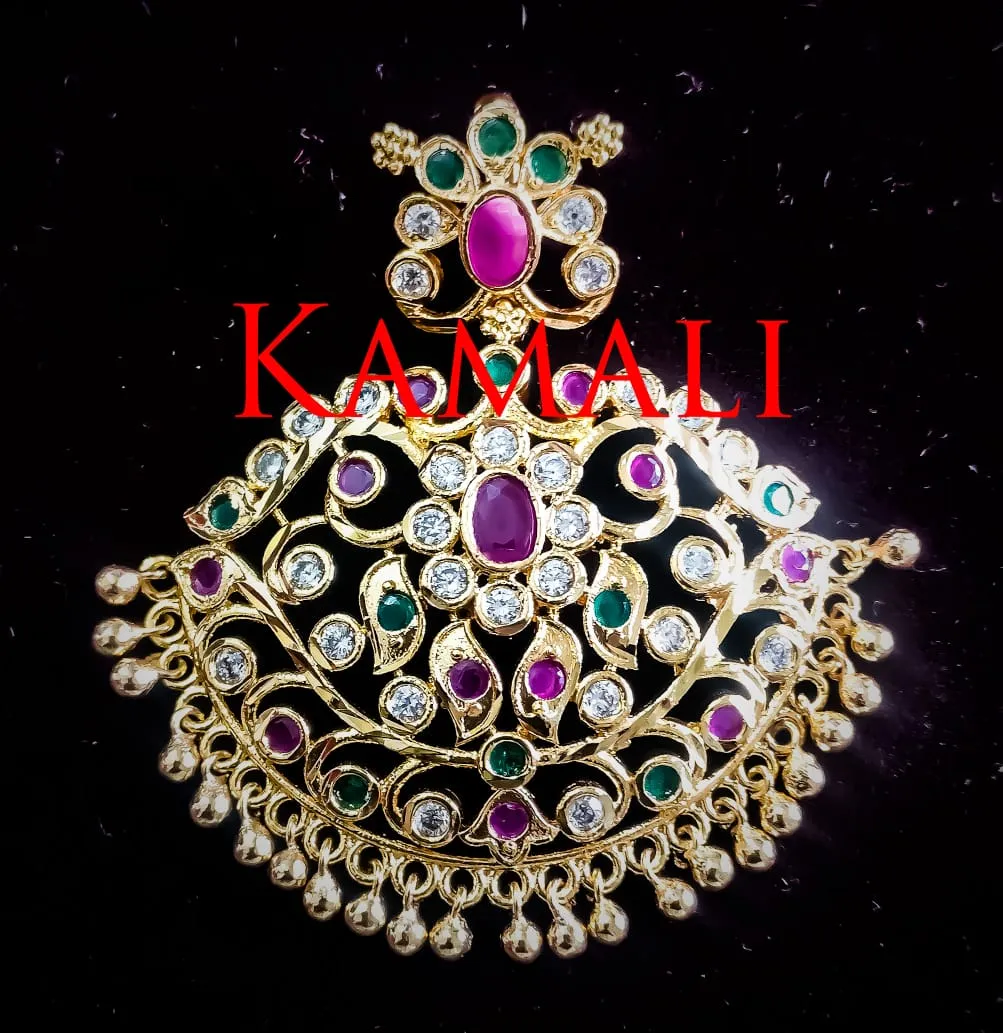 1gm Gold plated Artificial Gold Impone Fancy Penda...