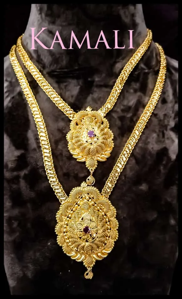 1 Gm Gold Plated Necklace and Haram.
Fashion out ...