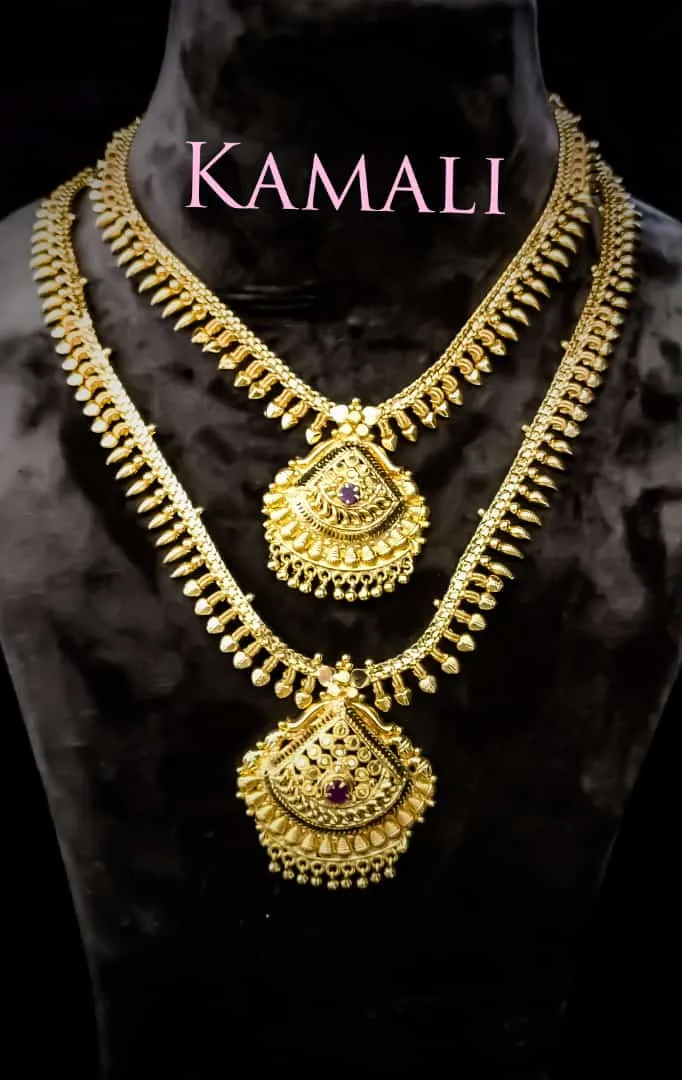 1 Gm Gold Plated Necklace and Haram.
Fashion out ...
