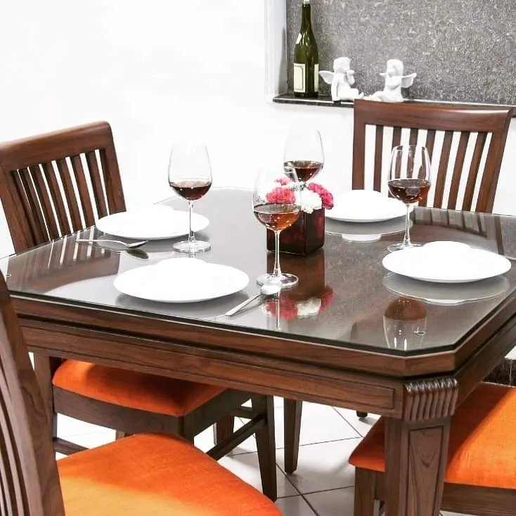 Rosewood Dinning table with 4 chairs
Morden Din...