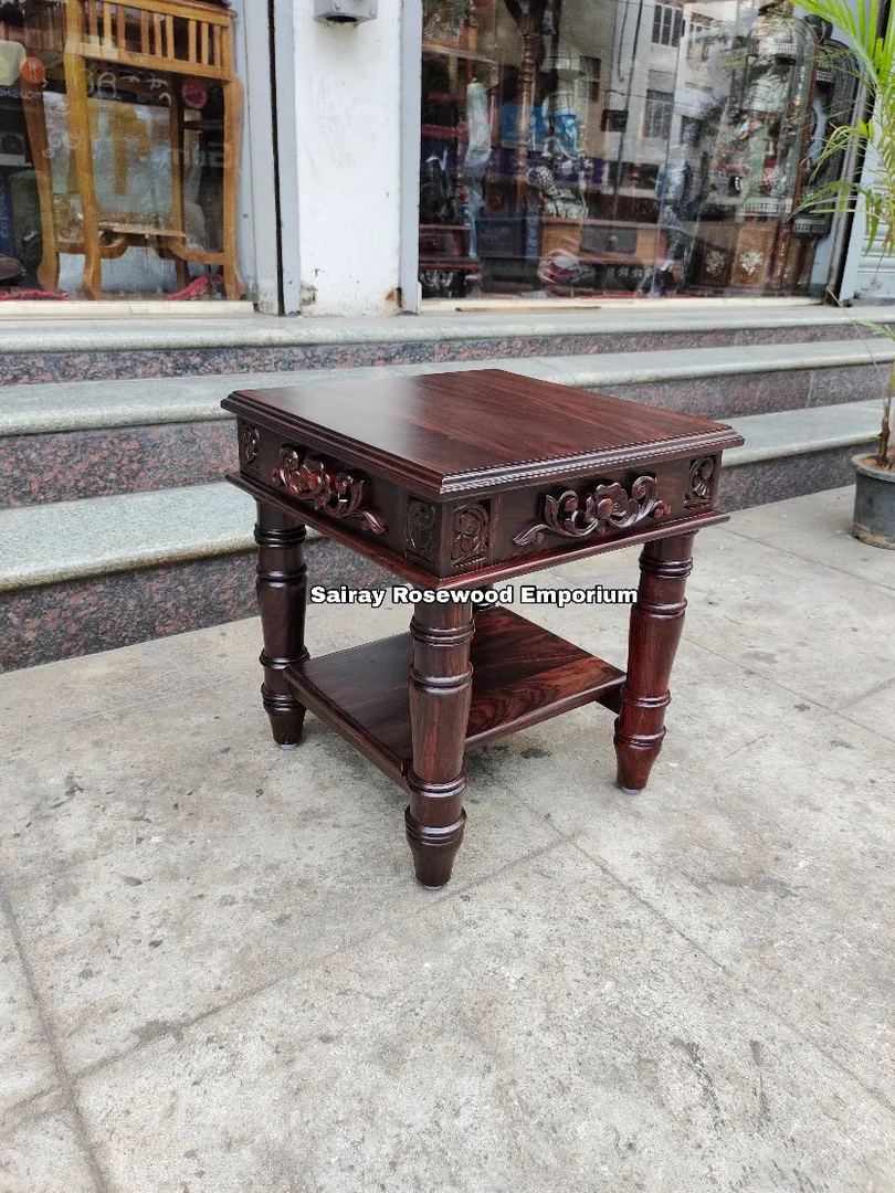 Rosewood Antique carving Side table
24" X 24" X...