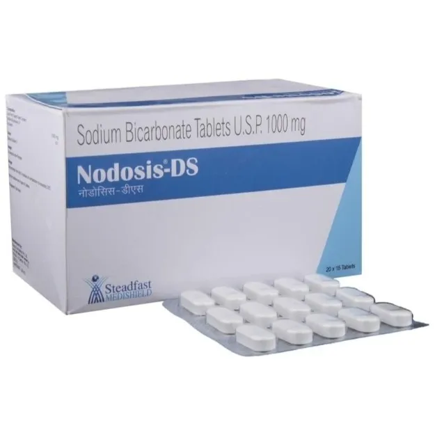 Nodosis DS Tablet 10 – Fast Relief for Acidosis | Global Export by Cordium Pharmaceuticals Pvt Ltd
