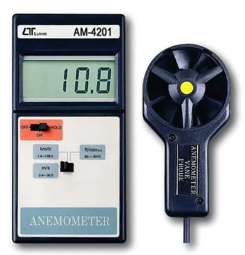 An anemometer is a device used for measuring wind ...