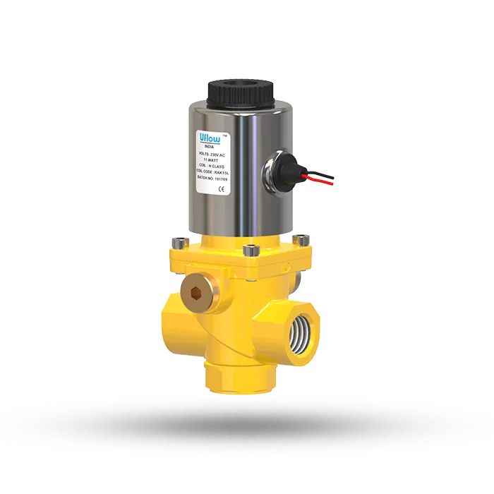 Gas Solenoid Valve Valve Information: Port:Refer b...