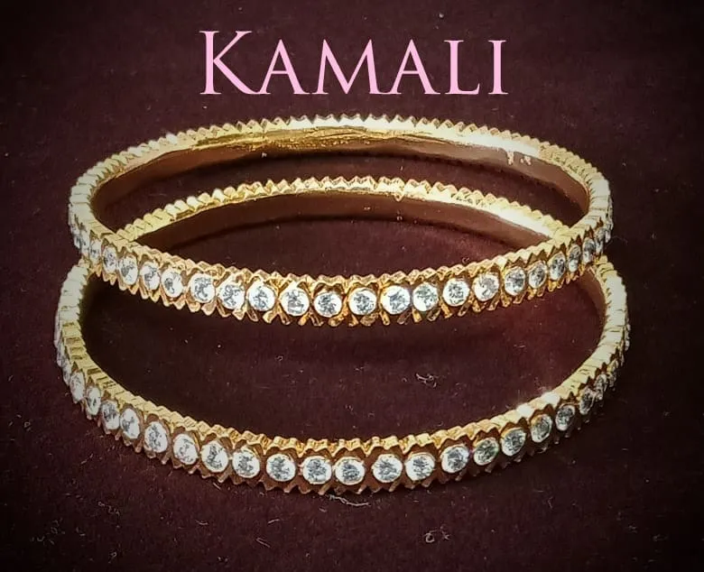 Gold Coated Traditional Impone Bangles.
Kamali Im...