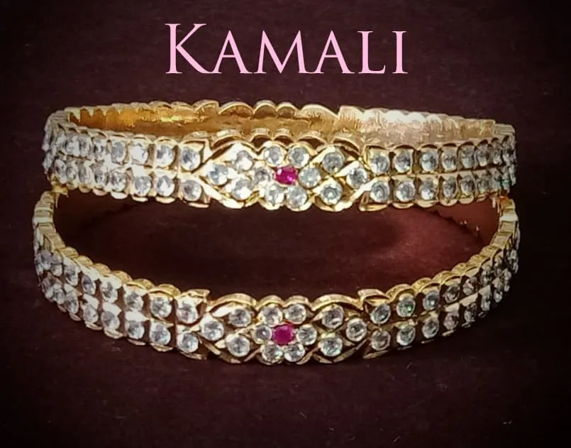 Gold Coated Traditional Impone Bangles.
Kamali Im...