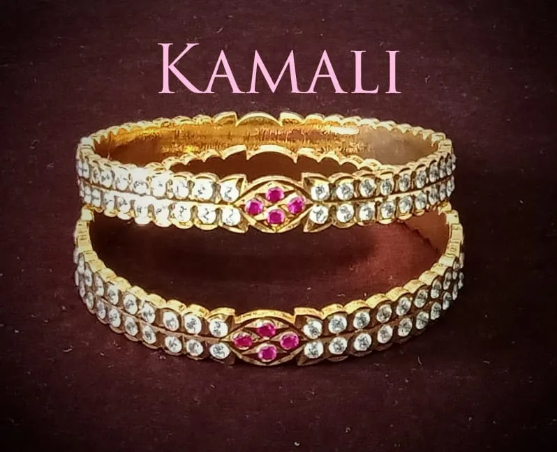 Gold Coated Traditional Impone Bangles.
Kamali Im...