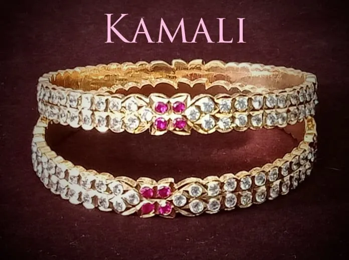 Gold Coated Traditional Impone Bangles.
Kamali Im...