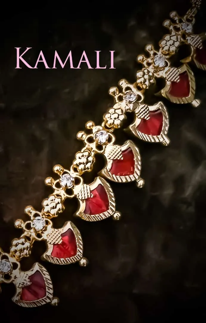 Kerala Traditional Jewellery.
Pallakka Haram.
Re...