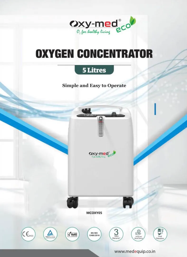 Oxymed concentrator 5liter
We are dealer of oxymed...