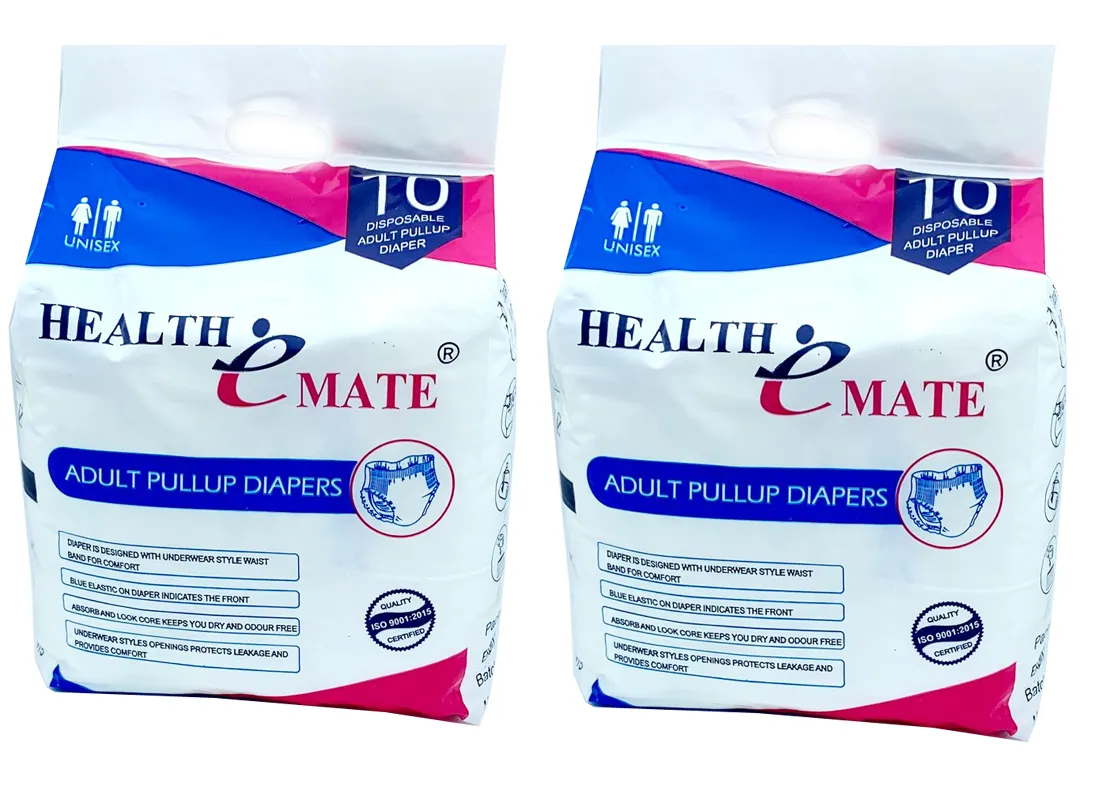 HealthEmate Adult diaper pants. High absorbency wi...