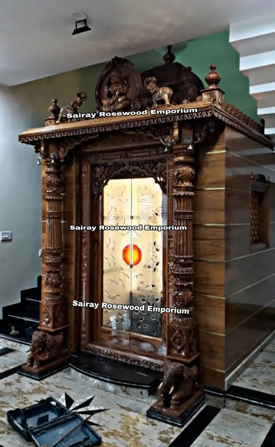 Burma Teakwood pooja mandair
Customize Desgin as ...