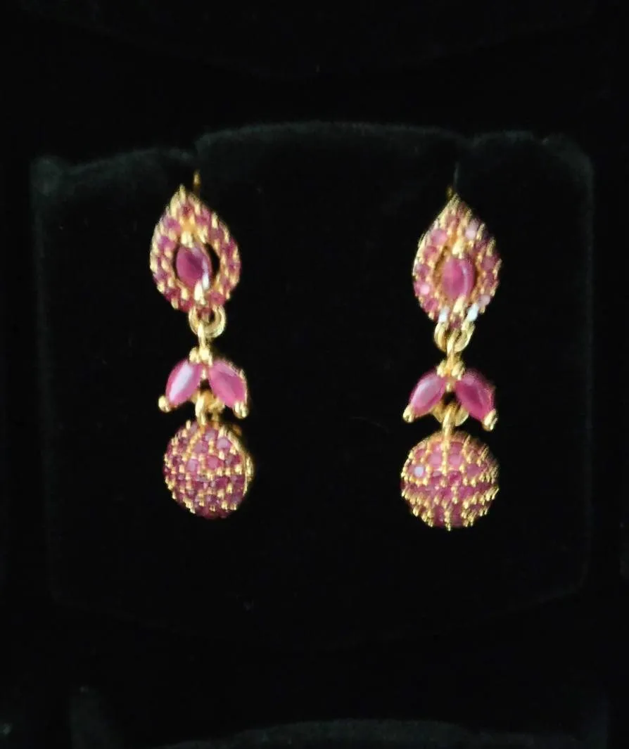 Ruby Stud for Women and Children
Artificial Gold ...
