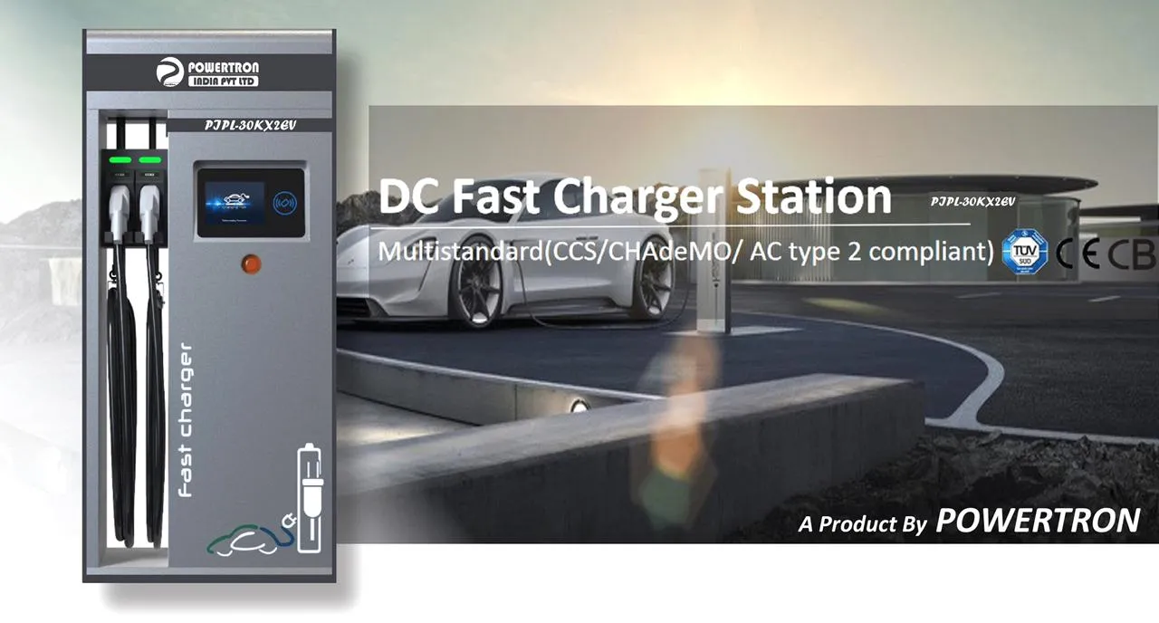 POWERTRON DC Fast Charger
#evbatterycharger #d...