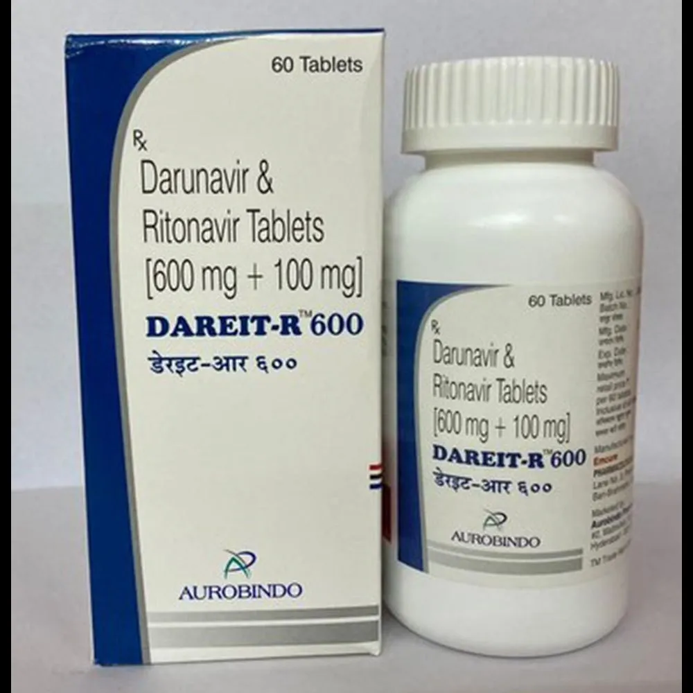 Dariet R 600 Tablets | Darunavir Ritonavir Exporter India