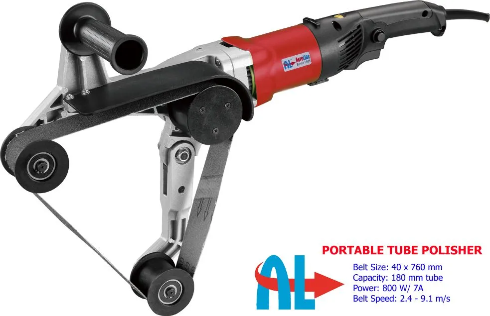 Portable Tube Polisher / Wraparound Tube Sander Ae...