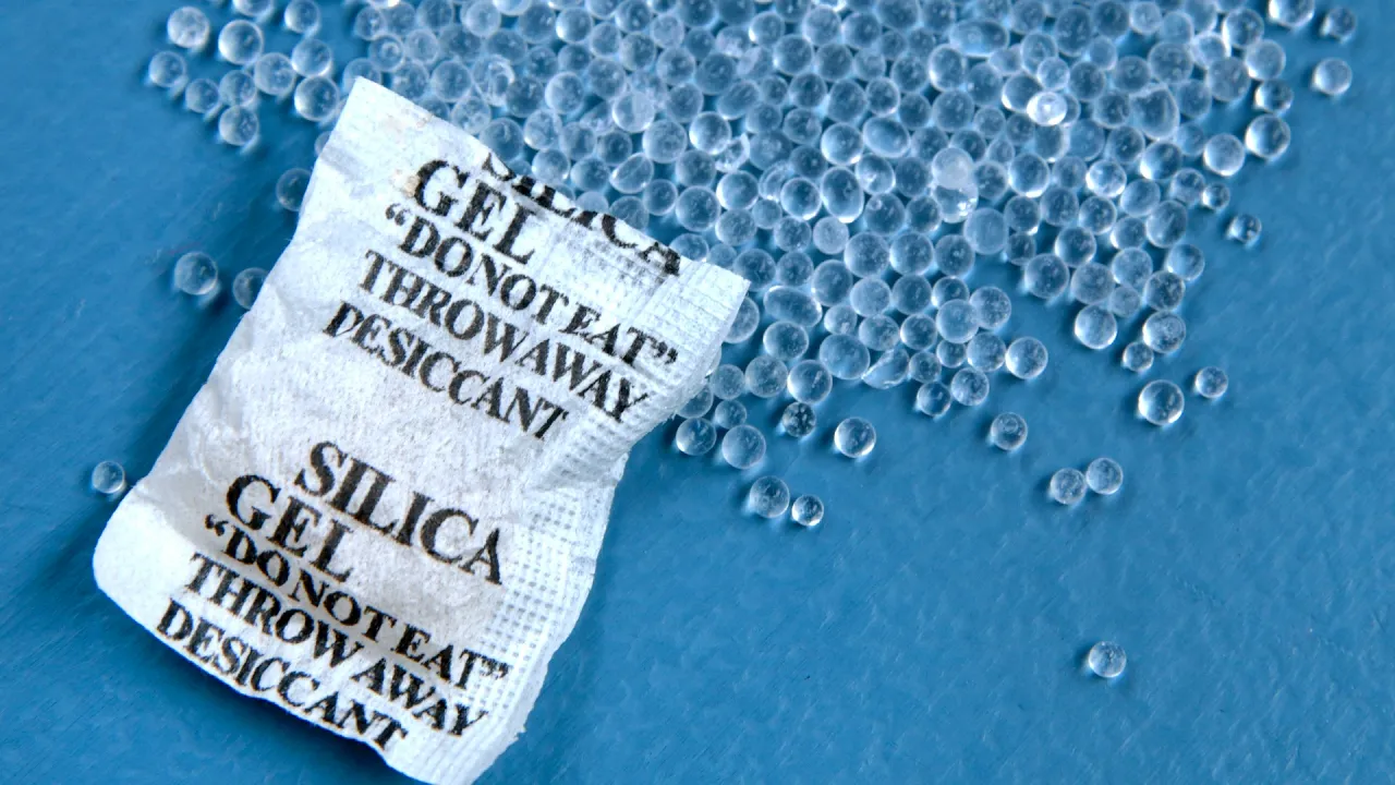 Tyvek Pouch Silica Gel, Silica Gel Powder, Aquablu...