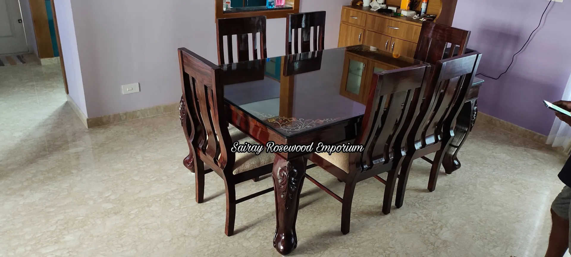 Rosewood Dinning table #Rosewood carving table #Ro...