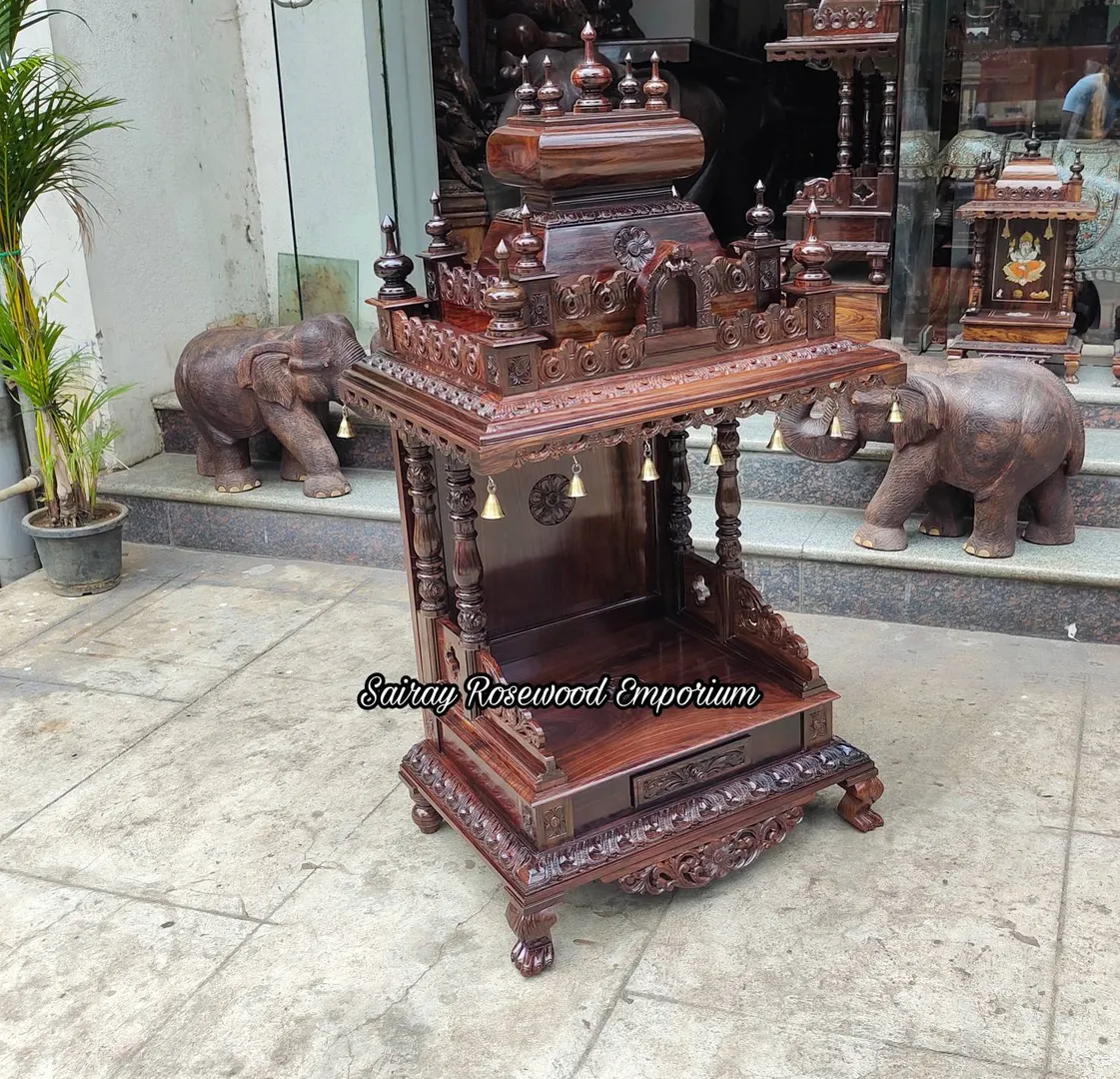 Rosewood Pooja mantapa #Pooja mandair
#Rosewood P...